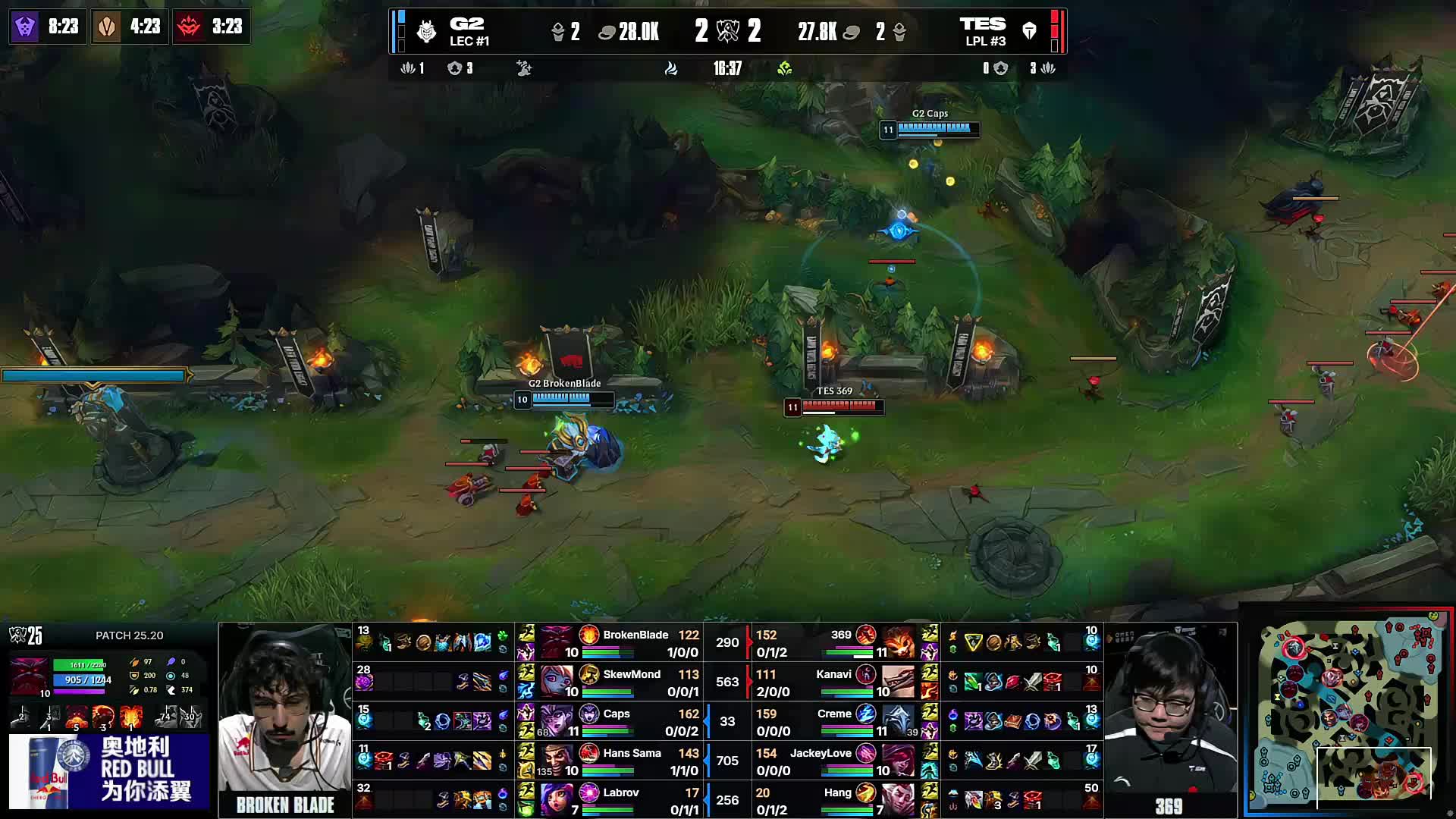 FalleN评级里约站参赛队伍：NAVI、 Vitality 、G2第一档